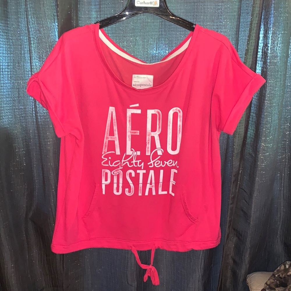 Aeropostale pink shirt